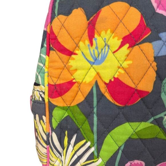 Vera Bradley Jazzy Blooms Lunch Tote Quilted Handbag Small Cooler Bag Floral - Picture 7 of 16